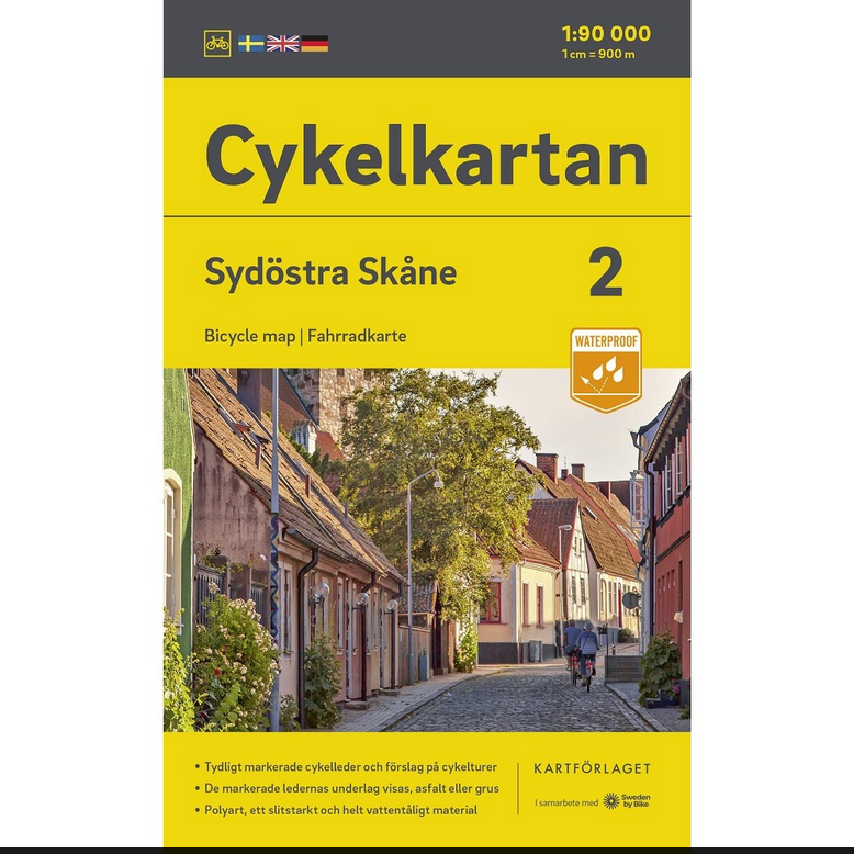 Norstedts Cykelkartan - Fahrradkarten Schweden 1:90.000
