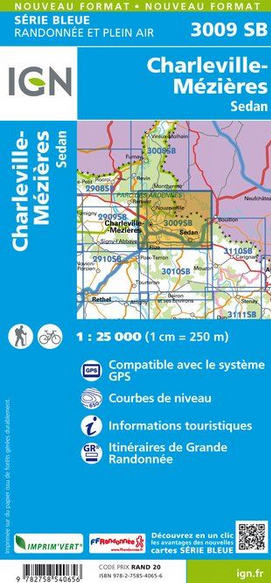 Champagne Nord 1:25.000 - Topographische Karte Frankreich