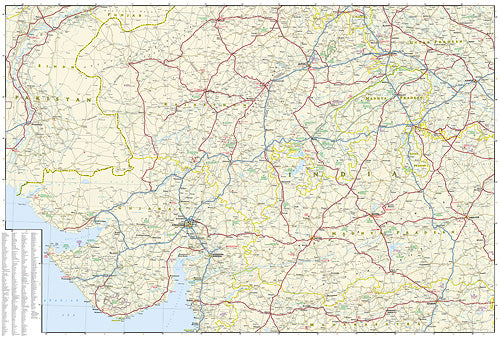 3013 India Northwest - Adventure Map