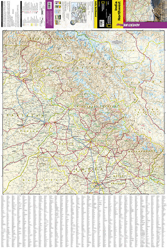 3013 India Northwest - Adventure Map
