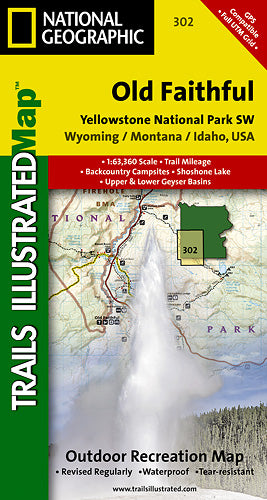 Northern Rockies Trails Illustrated Map