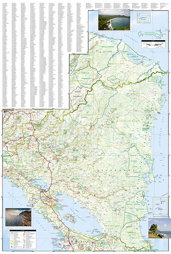 3109 El Salvador, Nicaragua und Honduras - Adventure Map