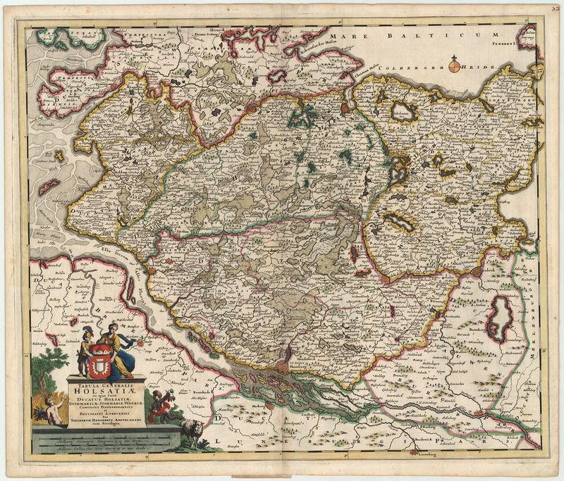 Holstein ca. 1690 von Theodor Danckerts