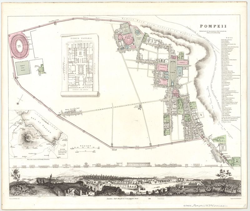 Pompeii um das Jahr 1841 von SDUK