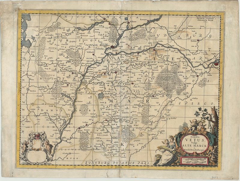 Altmark um das Jahr 1710 von Peter Schenk & Gerard Valk