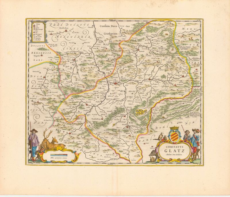 Niederschlesien nach 1659 von Joan Blaeu