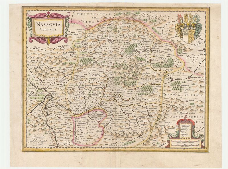 Hessen-Nassau im Jahr 1635