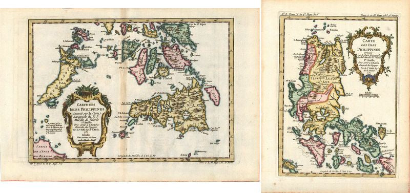 Philippinen im Jahr 1755 von Jaques Nicolas Bellin
