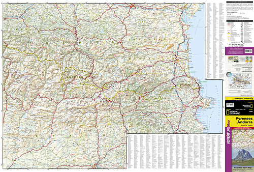 3308 Pyrenees und Andorra - Adventure Map