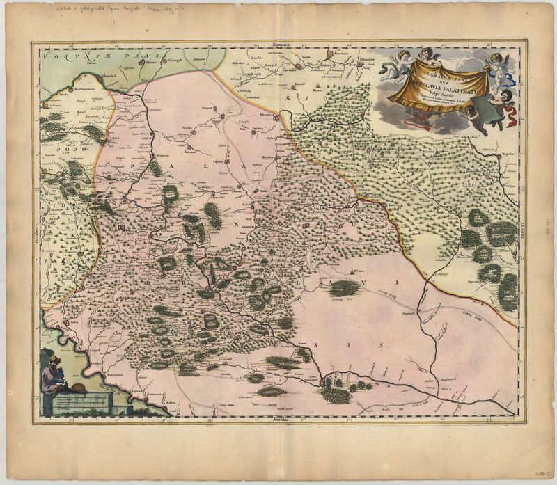 Ukraine ab 1659 von Joan Blaeu
