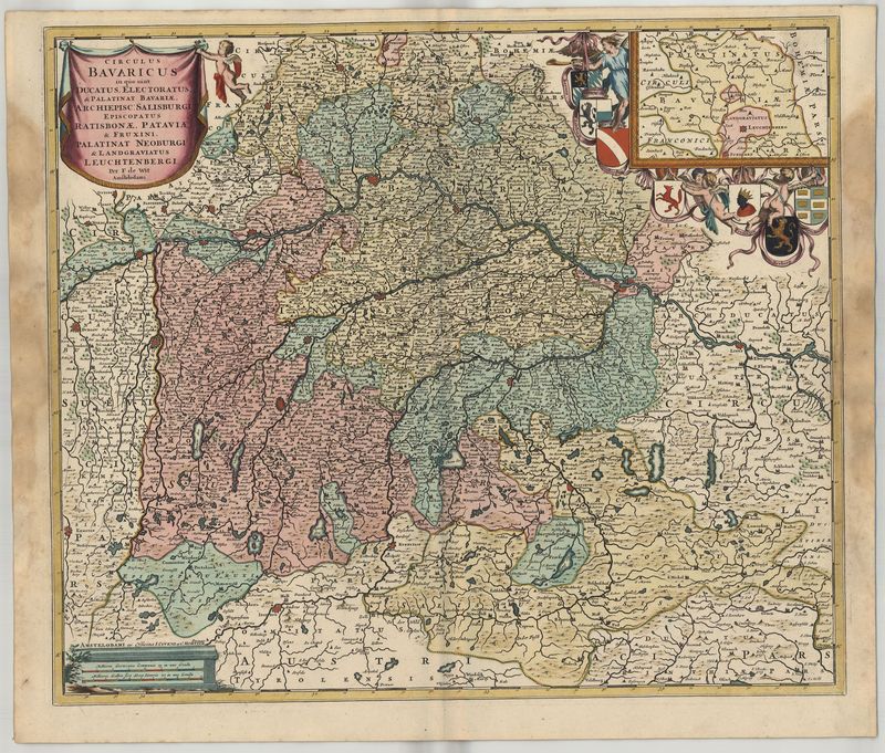 Bayern ab 1721  von Jean Covens & Pierre Mortier