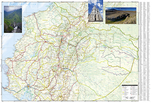 3403 Ecuador und Galapagos - Adventure Map