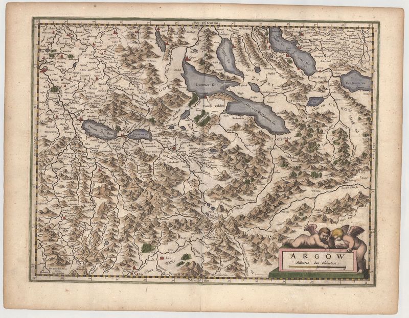 Zentralschweiz im Jahr 1628