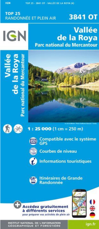 Provence & Côte d’Azur 1:25.000 - Topographische Karte Frankreich Série Bleue