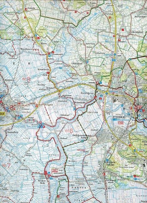 3 Meldorf - Brunsbüttel 1:50.000 - Wander- und Freizeitkarte Schleswig-Holstein