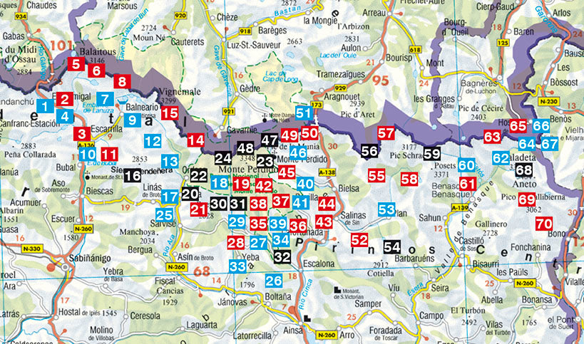 Pyrenäen 1 - Rother Wanderführer