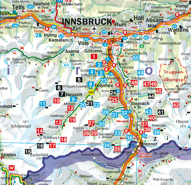 Stubai – Wipptal - Rother Wanderführer