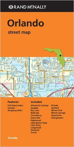 Orlando - Stadtplan Rand McNally