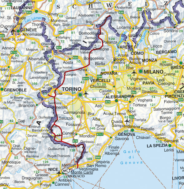 GTA – Grande Traversata delle Alpi - Rother Wanderführer