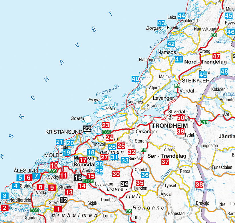 Norwegen Mitte - Rother Wanderführer