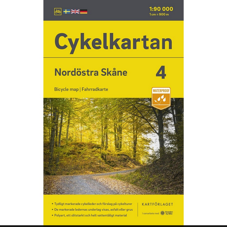 Norstedts Cykelkartan - Fahrradkarten Schweden 1:90.000