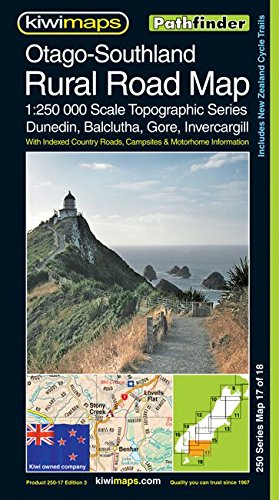 Otago - Southland (Neuseeland) - 1:250.000