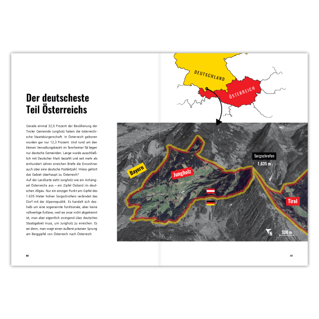 55 kuriose Grenzen und 5 bescheuerte Nachbarn