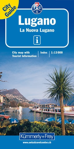 Lugano City Map - 1:13.000