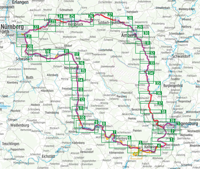Fünf-Flüsse-Radweg - Bikeline Radtourenbuch