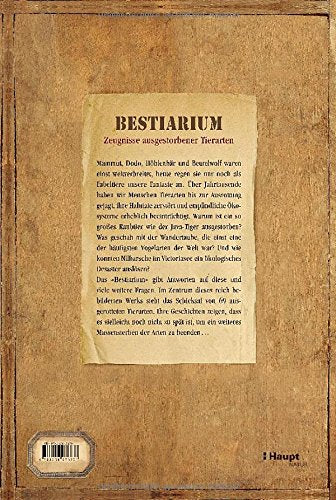 Bestiarium - Zeugnisse ausgestorbener Tierarten