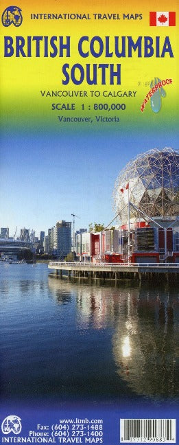 British Columbia South 1:800.000 - ITM