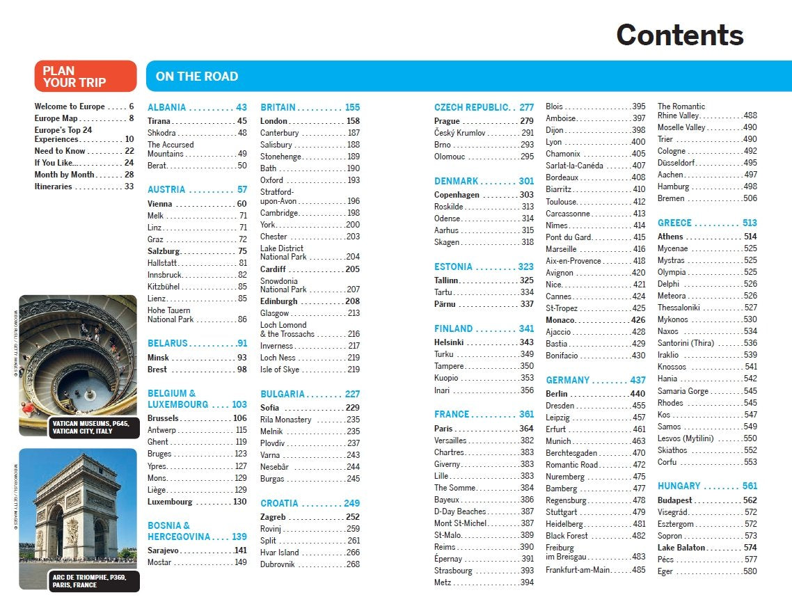 Lonely Planet Europe Guide