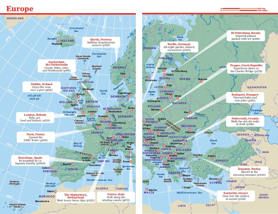 Lonely Planet Europe Guide