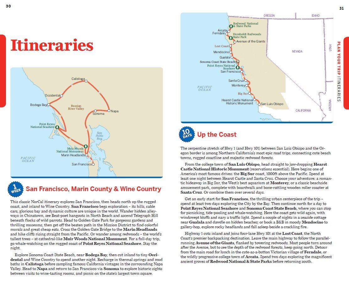 Northern California Lonely Planet