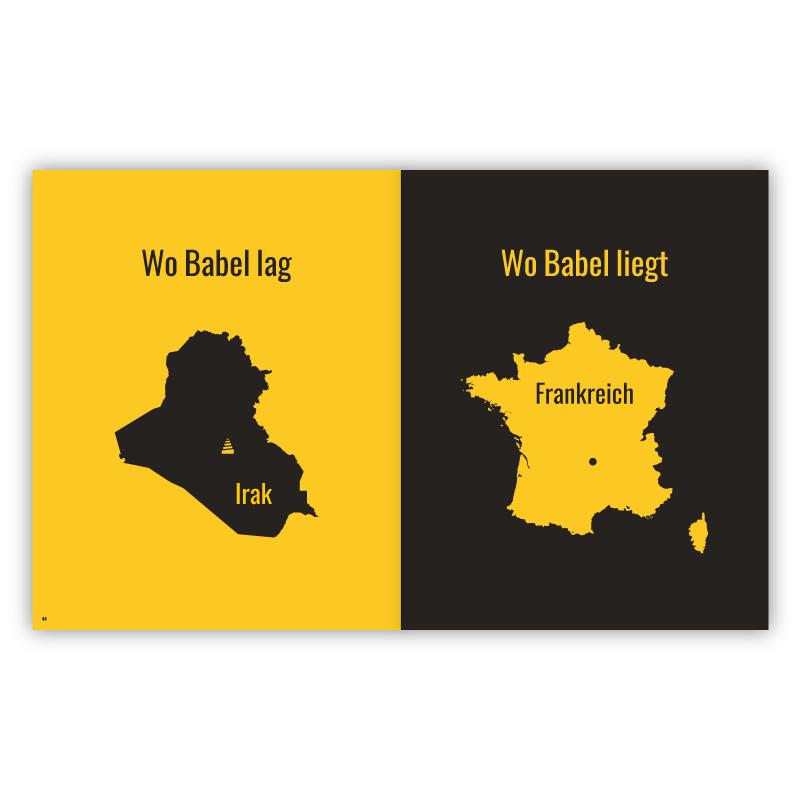 100 Karten über Sprache