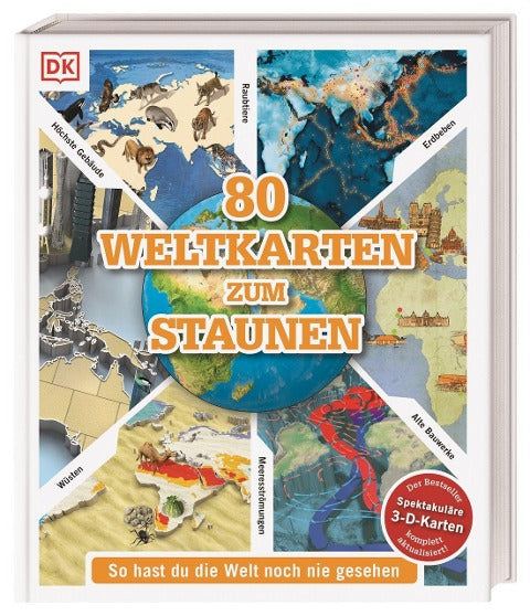 80 Weltkarten zum Staunen - So hast du die Welt noch nie gesehen!