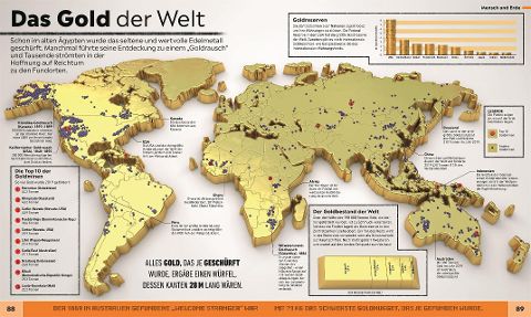 80 Weltkarten zum Staunen - So hast du die Welt noch nie gesehen!