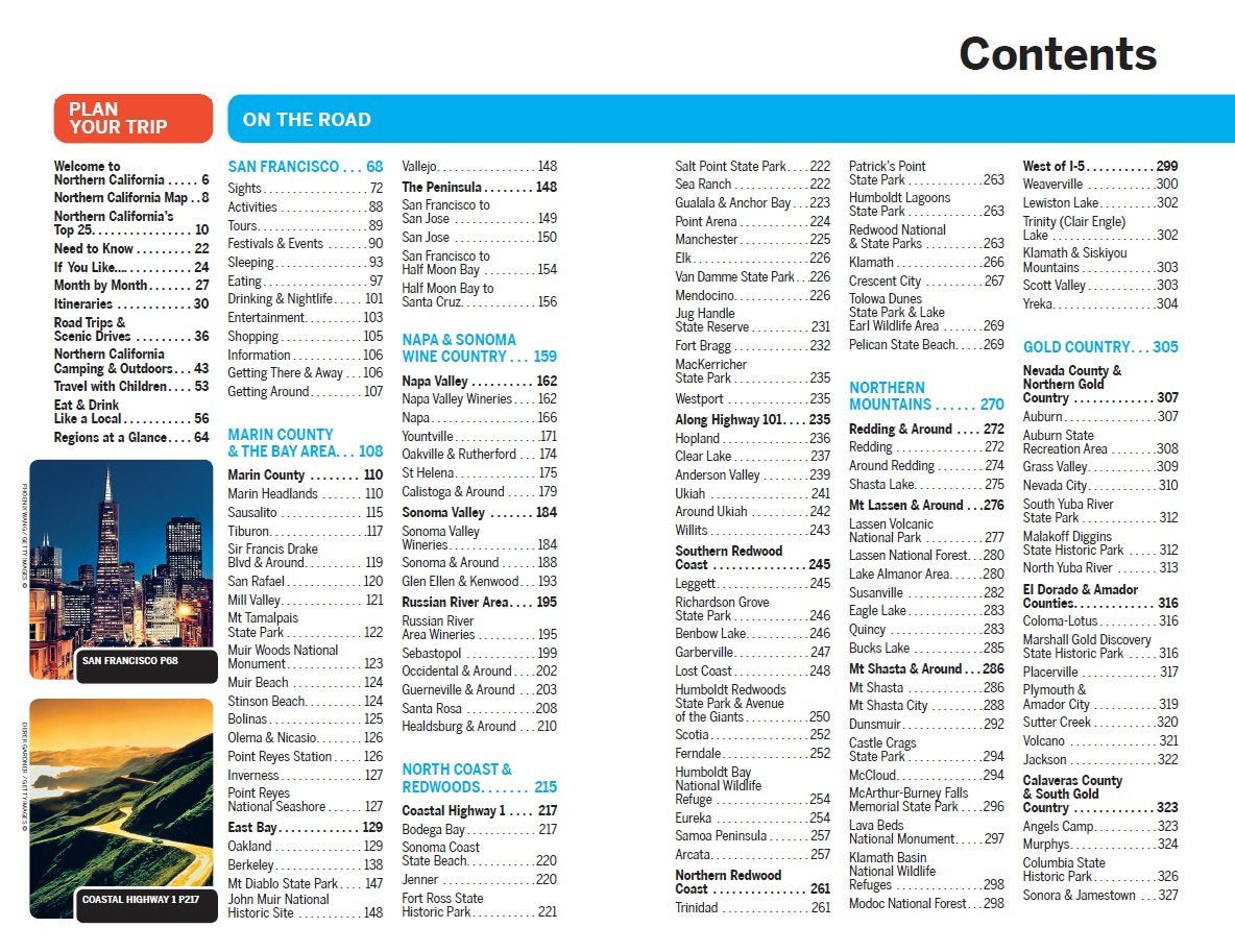 Northern California Lonely Planet