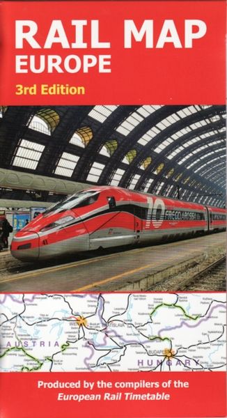 Rail Map Europe - European Rail Timetable Limited