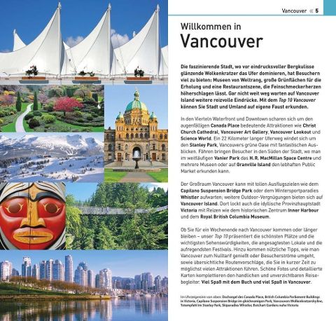 Vancouver- Top 10 Reiseführer DK