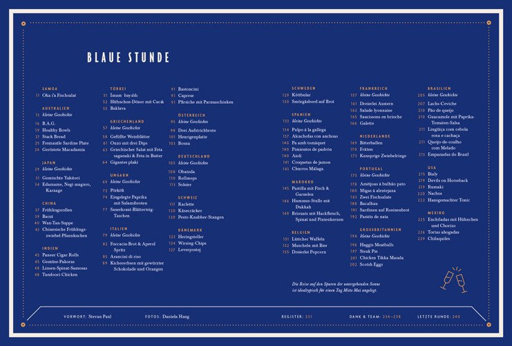 Blaue Stunde - Rezepte, die den Abend feiern. Tapas, Antipasti, Mezze, Ceviche & Apéro