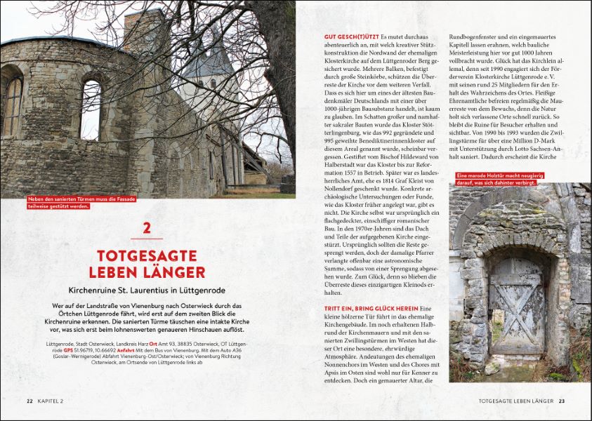 Lost & Dark Places Harz - 35 vergessene, verlassene und unheimliche Orte