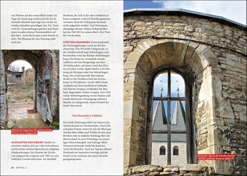 Lost & Dark Places Harz - 35 vergessene, verlassene und unheimliche Orte