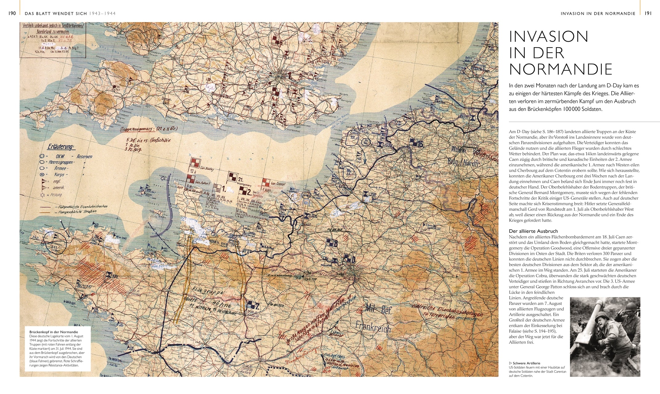 Der Zweite Weltkrieg in Karten
