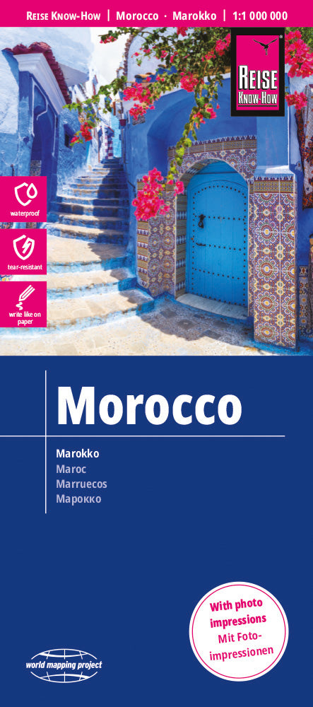 Marokko 1:1.000.000 - Reise Know-How Landkarte