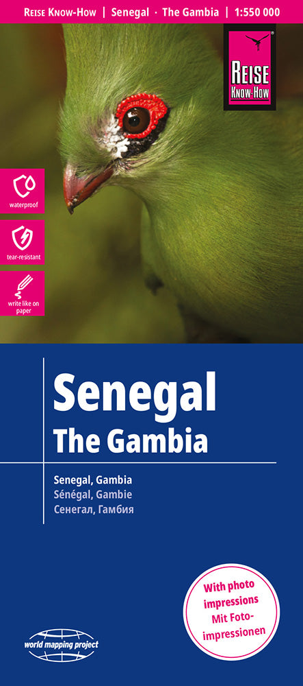 Senegal, Gambia (1:550.000) - Reise Know-How