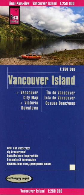 Vancouver Island 1:250.000 - Reise Know-How