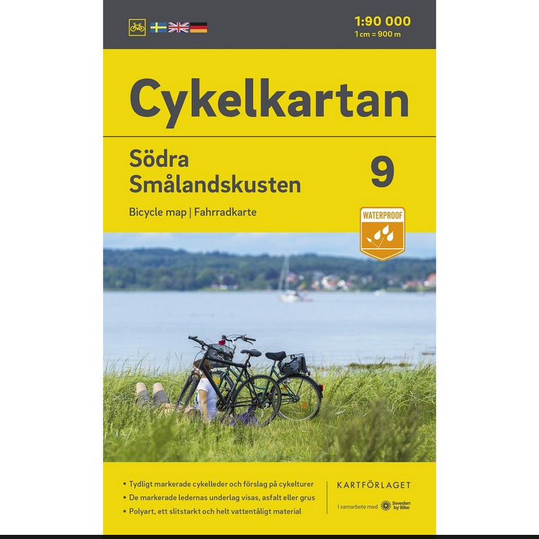 Norstedts Cykelkartan - Fahrradkarten Schweden 1:90.000