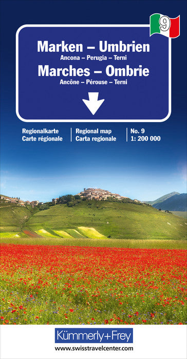 Italien 1:200.000 Kümmerly + Frey Straßenkarten