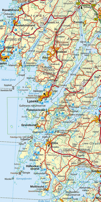 02 Schweden Südwest - Göteborg - Vänersee - Karlstad 1:250.000